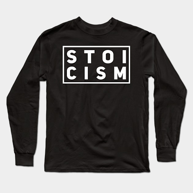 Stoicism Long Sleeve T-Shirt by StoicChimp